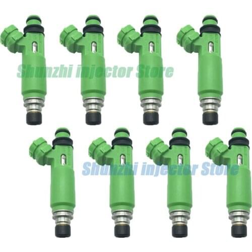 8pcs Fuel Injector Nozzle For 1997-2003 Mitsubishi Montero Sport 3.0L-V6 OEM 195500-3170 MD332733 195500 3170 MD33 2733