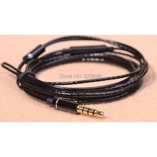 HIFI fever with microphone wire diy earphone with mic 18core