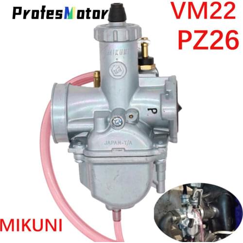 Motorcycle Mikuni VM22 Carburetor Carb high quality For 125cc 140cc Dirt Pit Bike XR50 CRF70 Carburetor Accessories Parts