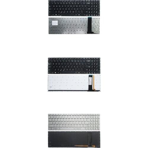 New Laptop Keyboard for Asus N550 N550J N550JA N550JK N550JV N56 N56DP N56DY N56VB N56VJ N56VM N56VZ N56X US Black free shipping