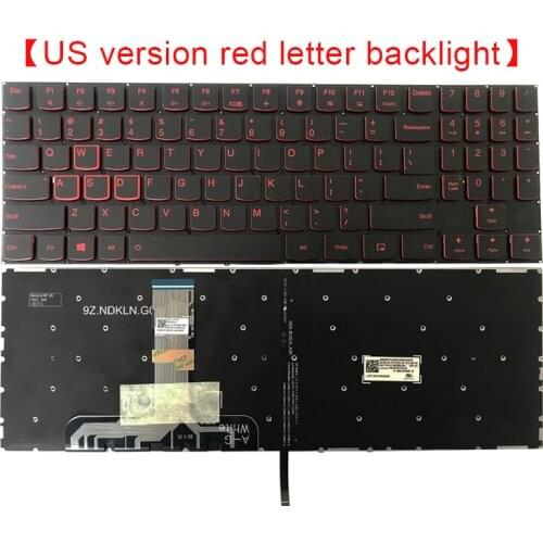 New for Lenovo Legion Y7000 P Y700-15 laptop English US keyboard with backlit backlight