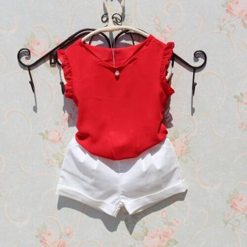 Girls clothing sets 2019 Summer kids clothes t shirt+shorts two-piece suit girls clothes children clothing set age 1-16Y