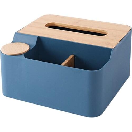 Tissue box reusable living room home desktop portable storage box napkin wet tissue box simple and stylish home car storage box
