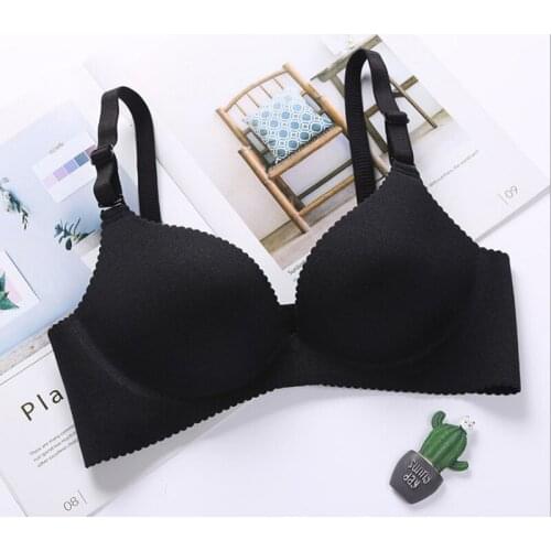 Top Fashion Rushed Solid teenage girl Bras Free Shipping brassiere students Intimates