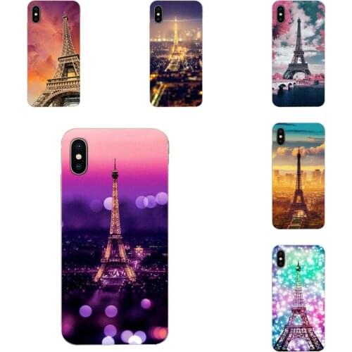 Soft TPU Live Love Phone Paris Eiffel Tower For Samsung Galaxy A10 A20 A20E A3 A40 A5 A50 A7 J1 J3 J4 J5 J6 J7 2016 2017 2018