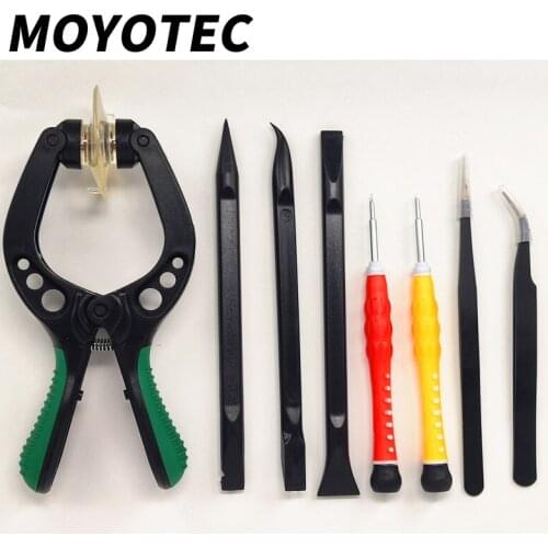 MOYOTEC 8-piece Screwdriver Set Mobile Notebook Repair Kit LCD Screen Remover Tool Screen Removal Tool Pliers