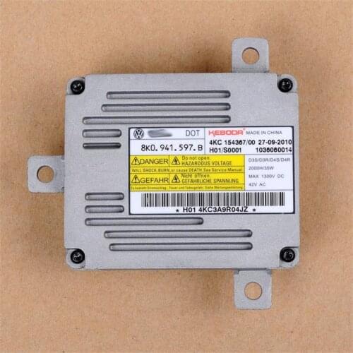 OEM 100% Original Used in good working conditio HID Xenon D4S BALLAST CONTROL UNIT MODULE 8K0941597B FOR A4 A6 HUAKE d3s ballast
