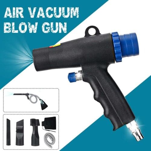 High Pressure Air Duster Compressor Air Vacuum Blow Suction Guns Pistol Type Air Wonder Guns Kit Pneumatic Cleaning Tool