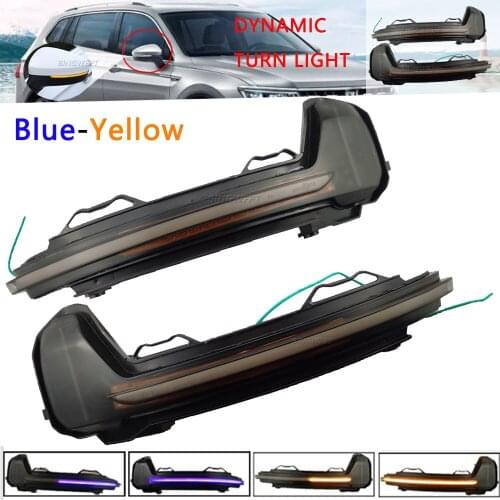 Superb LED Blinker Dynamic Turn Signal Light Side Rear-View Mirror Light For VW Tiguan MK2 2017 2018 2019 Touareg MK3 EU 2019