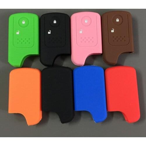 Silica Gel Car Key Case Cover for Honda CRV Accord Civic Odyssey Intelligent 2 button Smart Key