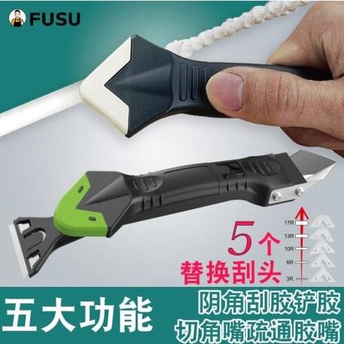 Silicone Remover Sealant Smooth Scraper Caulk Finisher Grout Kit Tools Floor Mould Removal Hand Tools Set Accessories
