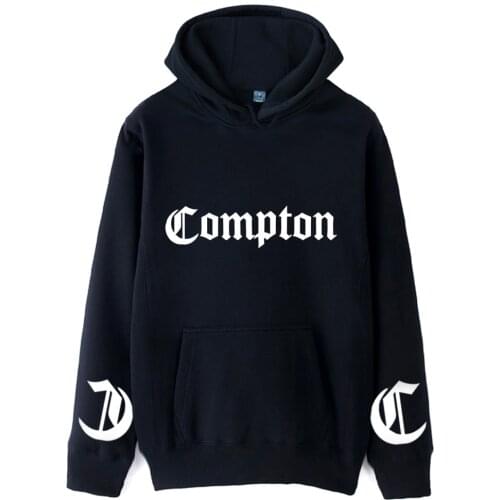 Compton Man Boys Hoodie White Hoodie Men Mens Sweatshirts Hoodie Sweatshirt Gothic Hip Hop Rap Couple Clothes Fleece ZIIART