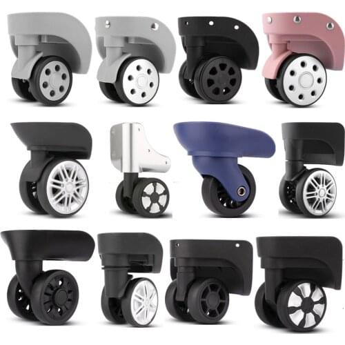 Whole Collection of All Brand Wheels for Trolley Trunk Accessories Luggage Wheels Suitcase Universal Wheel