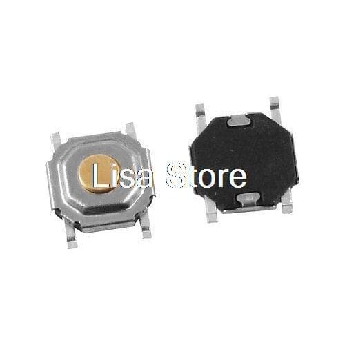 100pcs+-2% Momentary Tact Tactile Push Button Switch 4 Pin SMD Surface Mount 5x5x1.5mm