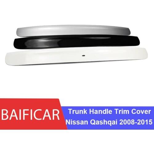 Baificar Brand New Rear Tailgate Sliding Door Trunk Trim Handle Cover For Nissan Qashqai 2008-2015