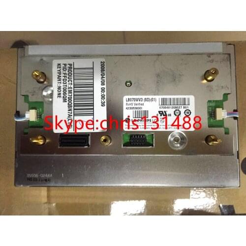 Free post 100% new 7" LCD display LB070WV3(SD)(01) LB070WV3-SD01 screen for Mercedes Ben W204 E260 car GPS navigation audio