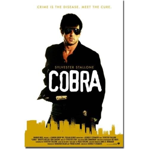 D0542 COBRA Movie Silk Fabric Poster Art Decor Indoor Painting Gift