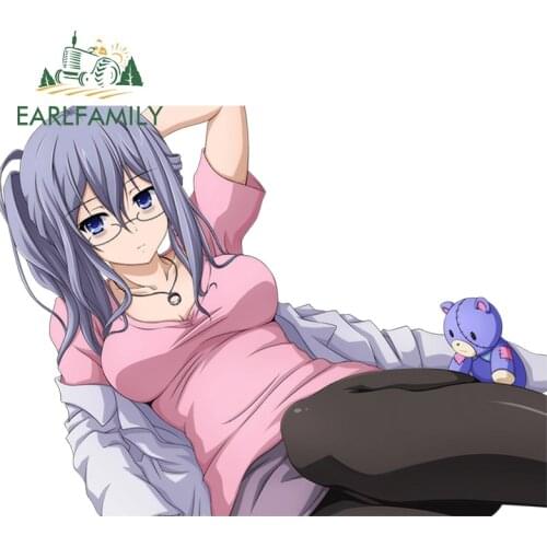 EARLFAMILY 13cm Beautiful Sexy Girl Date a Live Murasame Reine Vinyl Sticker Car Decal Anime JDM Waterproof Window Graphic