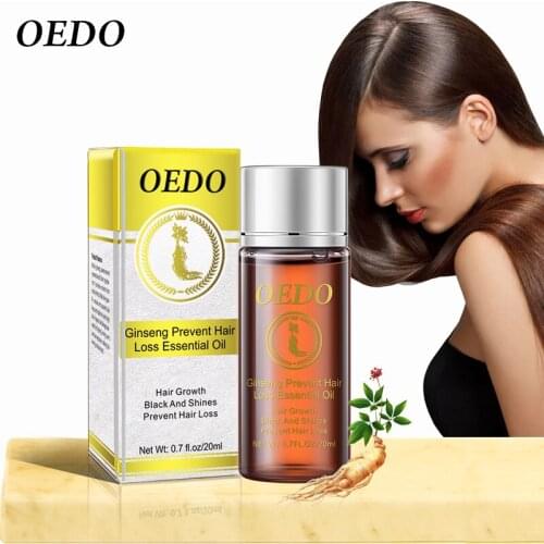 20ML Ginseng Hair Growth Essence Preventing Hair Loss Liquid Damage Hair Repair Treatment Dense Fast Restoration Hair Growth