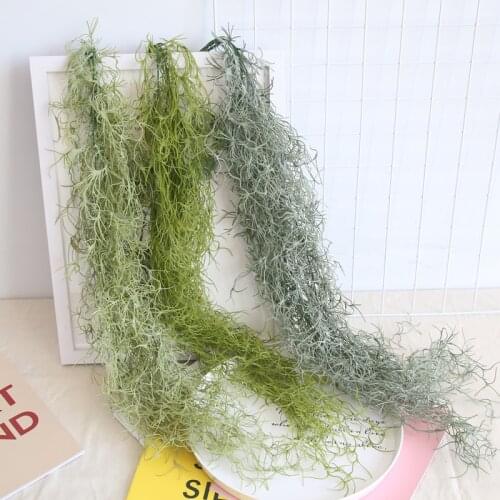 1pc Home Decoration Artifical plastic Hanging Air Vine 91cm Fake plant grass Rattan Christmas wedding scene layout Photo prop