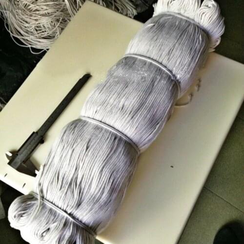 200 YARDS/LOT 2mm 3MM 4MM ROUND twine Cotton cord Rope Yarn nylon home ACCESSORIES FOR gift wrap TAG BAG DECORATION