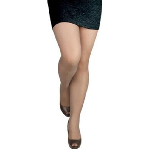 Fashion Popular Summer Super Thin 15D Pantyhose Extra Large Stockings Pantyhose Women Pure Colour Elastic Pantyhose