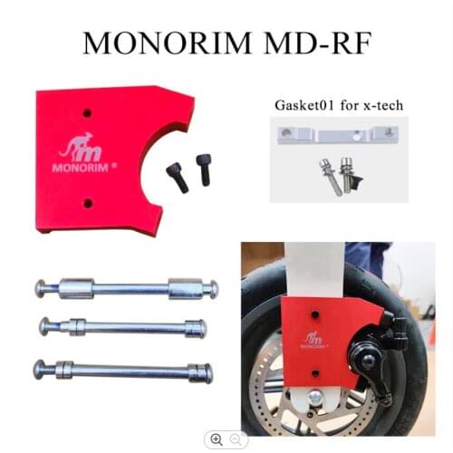 Monorim MD RF specially for refit to be front disc-brake wheel and rear motor for XIAOMI M365 electric scooter parts