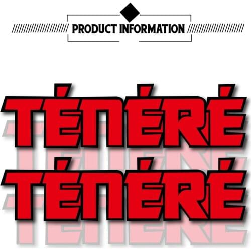 New motorcycle fuel tank sticker reflective waterproof creative decal helme for yamaha tenere tènèrè TENERE moto Stickers
