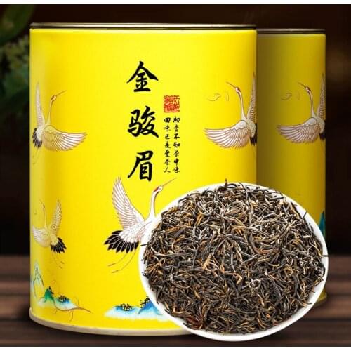 New Special Grade Jinjunmei Red Tea Wuyishan Longan Flavor Luzhou Flavor Gift Box Canned