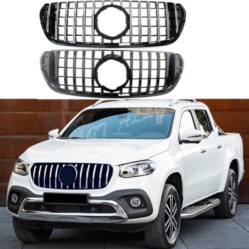 Front Racing Facelift Bumper Grille Upper Grill Cover For Mercedes-Benz W470 X-CLASS GT
