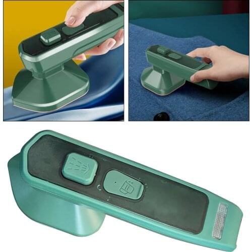 Portable Handy Electric Heat Pressing Iron for Clothes DIY T Shirts Hats Trousers, EU Plug