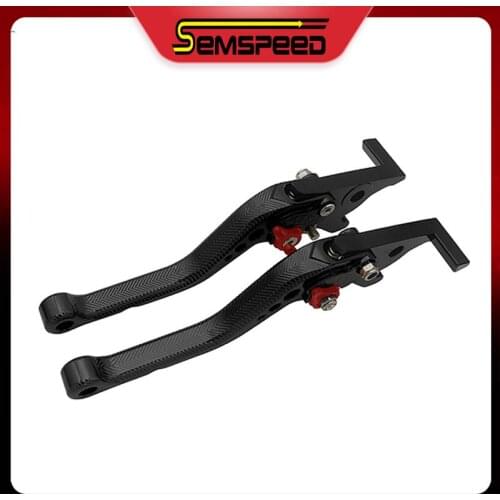 SEMSPEED 3D Ripples Short Motorcycle Brake and Clutch Levers For Honda GROM/MSX125 MSX 125 2014 2015 2016 2017 2018 2019 2020