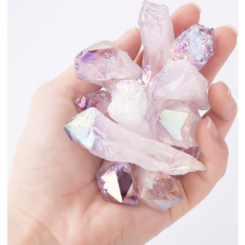 Sporadic 1pc Natural Amethyst Geode Crystal Stones Raw Crystal Cluster Natural Raw Wand Quartz Geode Healing Specimen Decor