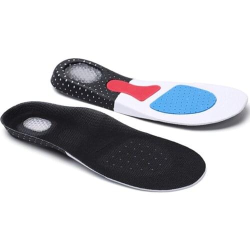 Arch vault flat feet Sport insole quick walking insole cushion shock absorption for any trimming for men women shoe insert
