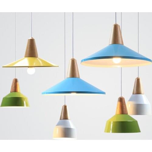 Nordic led iron luminaire suspendu light fixtures hanging lamp pendant lamp commercial lighting dining room living room bedroom