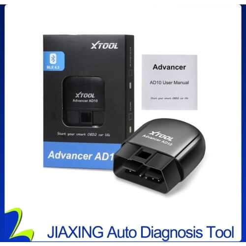 XTOOL AD10 OBD2 Diagnostic Scanner EOBD Bluetooth ELM327 Code Reader Work with Android/IOS/Windows