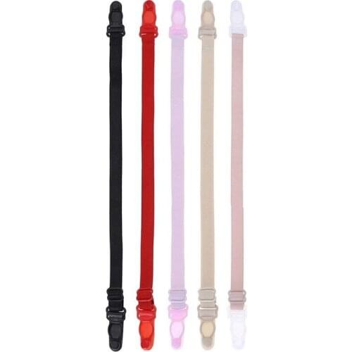 Women Ladies Anti Slip Bra Strap Double-shoulder Female Holder Buckle Belt With Back Hasp All Match Invisible Elastic Straps