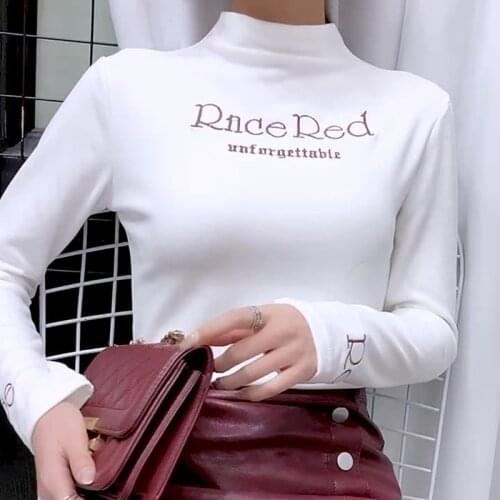 Женские футболки с длинным рукавом Asymhing China At AliExpress