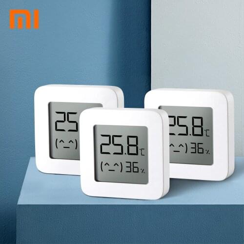 Xiaomi Mijia Bluetooth Thermometer Wireless Smart Electric Digital Hygrometer Thermometer Work with Mijia APP