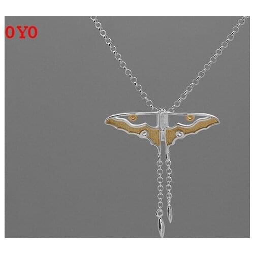 Hollow Butterfly Paper Kite Kite Tassel S925 Sterling Silver Pendant