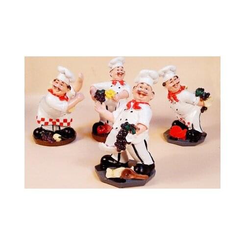 Living room decoration crafts gifts Continental retro kitchen restaurant chef creative watch Art Decor Wall Clock personality