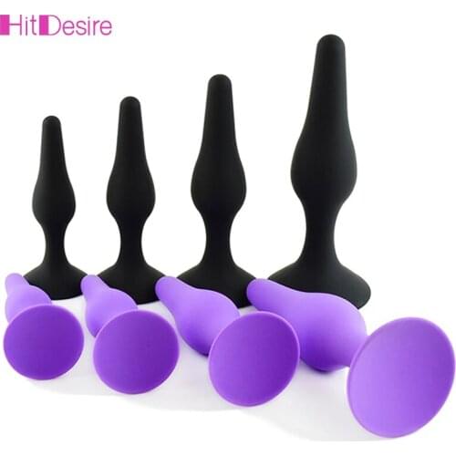 HitDesire Soft Anal Plug Huge Dildo Prostate Massager Adult Sexy Products for Woman Men