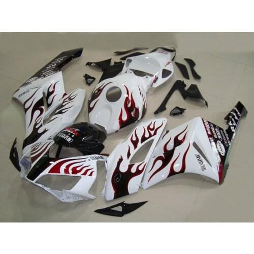 Motorcycle Fairing kit for CBR1000RR 04 05 CBR1000 CBR1000RR 2004 2005 CBR 1000 RR White Fairings Set+7gifts HA15