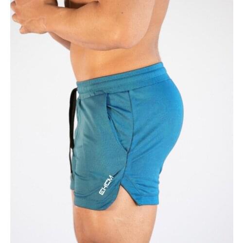 2021 Mens Gym Training Shorts Men Sports Casual Clothing Fitness Workout Running Grid quick-drying compression Shorts Athletics