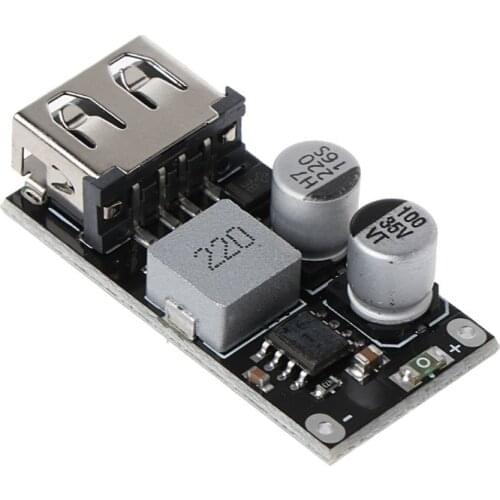 2020 New QC3.0 QC2.0 Fast Quick Charging Module USB DC-DC Converter Board Car Phone Charger