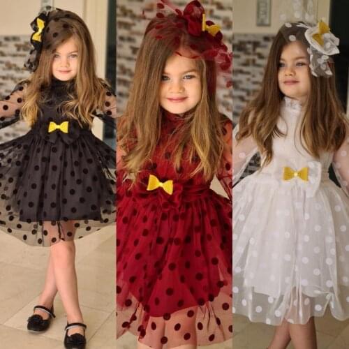 Girls Dress Combination Kids Dresses For Grils Children Summer Fall New Season Prom Wedding Bridal Baby Party Evening 2-12 Age