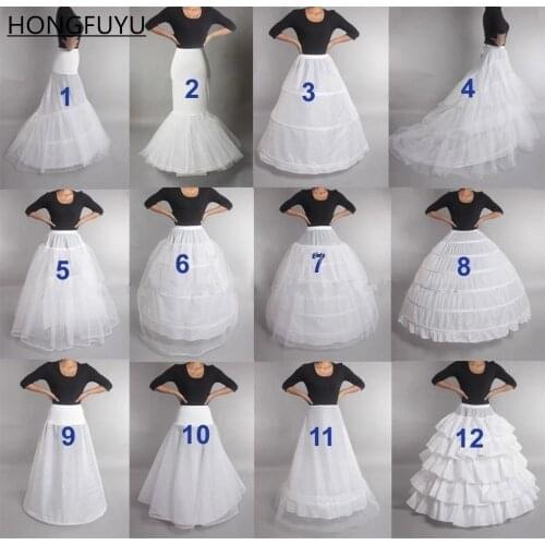 Petticoat In Stock Many Styles Wedding Bridal Petticoat Hoop Crinoline Prom Underskirt Fancy Skirt Slip Hot Sell подъюбник