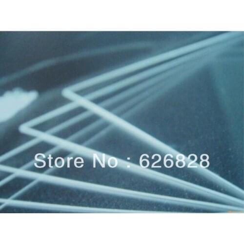 PVC transparent frosted for layout model material thickness: 0.3mm Size 30 * 30 cm