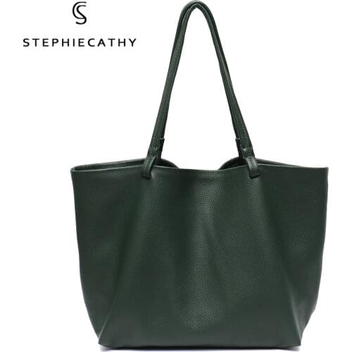 SC High Quality Italian Leather Tote For Women Luxury Retro Style Large Shoulder Bag Female Casual Soft Genuine Leather Handbags
