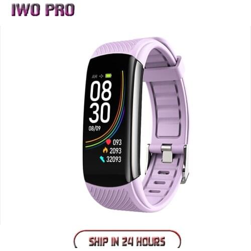 C6T Body Temperature Smart Bracelet Watch Waterproof Heart Rate Monitor Smartband Wristband Fitness Health Tracker Smartwatch